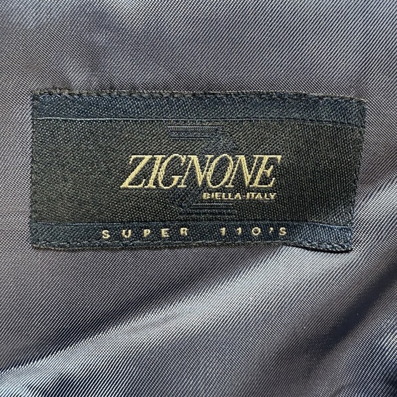 SuitSupply Blazer Mens 56 Napoli Fit Black Pure Wool Super 110s Zignone - Picture 7 of 15